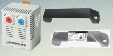 Сдвоенные термостаты и пластиковые ручки для электрощитов от TDM ELECTRIC