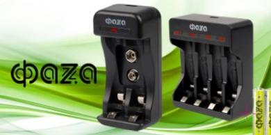 Зарядные устройства для аккумуляторов типа АА или ААА от ФAZA