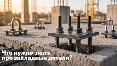 Закладные детали в строительстве: назначение, виды и особенности применения