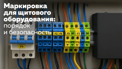 Маркировка для щитового оборудования: порядок и безопасность