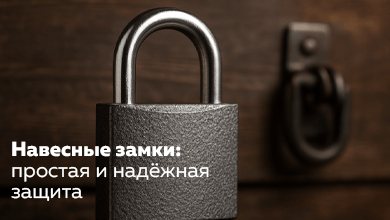 Навесные замки: простая и надёжная защита