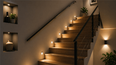 Как создать хорошее освещение домашней лестницы?
