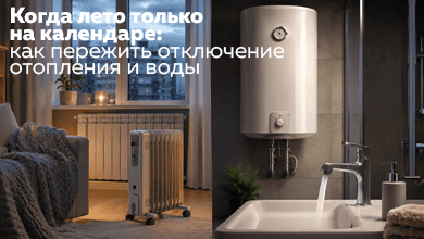 Когда лето только на календаре: как пережить отключение отопления и воды
