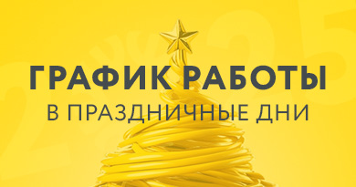 Изменения графика работы с 29.12.2024 по 08.01.2025