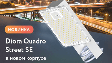 Светильник Diora Quadro Street SE – надёжное решение для уличного освещения!