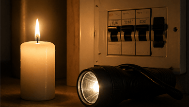 Памятка потребителю при отключении электроэнергии