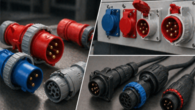 Виды и характеристика силовых разъемов