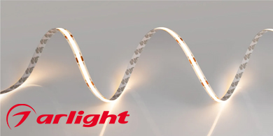 Светодиодные ленты COB 48V от Arlight: подключение до 10 метров