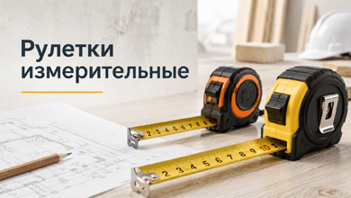 Рулетки для измерения: виды и особенности выбора