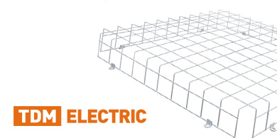 Защитная решетка для светильников 660х660х100 мм TDM