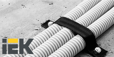 Монтажная текстильная лента IEK – быстрый и удобный монтаж пластиковых труб