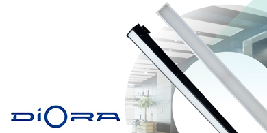 Обновленная серия Diora Box SE: инновации в освещении для торговли и офисов 