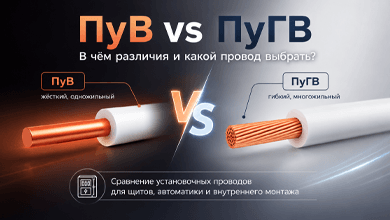 Жёсткий или гибкий: какой установочный провод использовать
