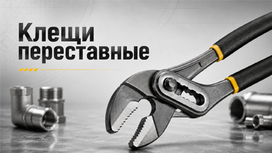 Клещи переставные: универсальный инструмент для захвата и монтажа