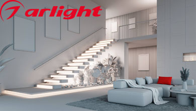 Лестничный контроллер SMART SPI от ARLIGHT для подсветки ступеней