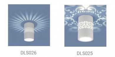 Накладные светильники с подсветкой DLS025 и DLS026 от Elektrostandard