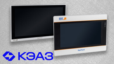 Обновлённая линейка сенсорных панелей оператора OptiPanel от КЭАЗ: расширенные возможности автоматизации