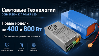 Световые Технологии представили CONVERSION KIT POWER LED на 400 и 800 Вт