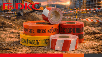 Новинка от ДКС: сигнальные и оградительные ленты для подземных коммуникаций