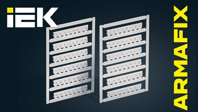 Новинки маркировки для клемм ARMAFIX от IEK —пластины с числами от 20 до 200