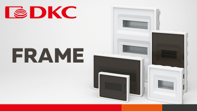Встраиваемые модульные щитки DKC FRAME – стиль и функциональность