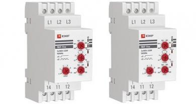 Новые реле контроля фаз RKF-11m EKF