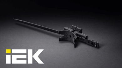 Дистанционный фиксатор сниженной кратности ДФ-60 от IEK — удобное крепление СИП к опоре или стене