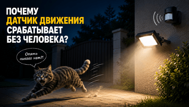 Почему датчик движения срабатывает без человека: основные причины и способы устранения