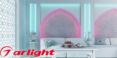 Светодиодные ленты COB X480 от ARLIGHT с необычными цветами свечения