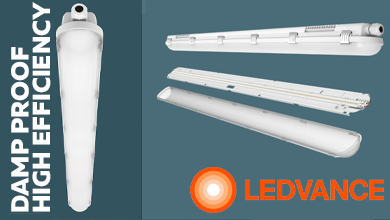 LEDVANCE DAMP PROOF HE – новинка для промышленных объектов