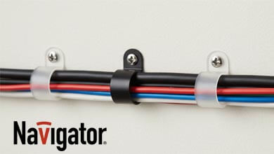 Новинка от Navigator - скобы нейлоновые NCC с отверстием под винт