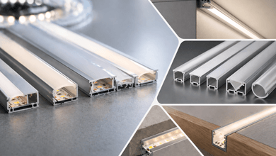 Как выбрать профиль для светодиодной ленты?