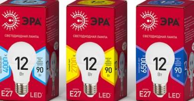 Обновление LED-ламп бюджетной серии от ЭРА