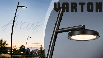VARTON представил новую серию опор освещения Arcus