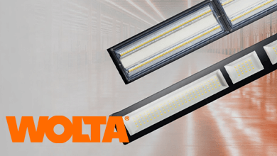 Новые складские светильники WOLTA серий UFOS и UFOY для высоких пролетов