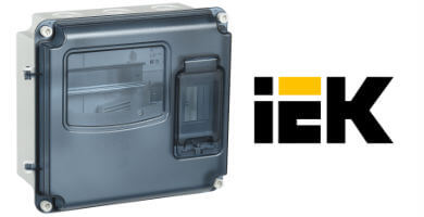 Пластиковые корпуса для электросчетчиков ЩУРн-П IP55 PC IEK