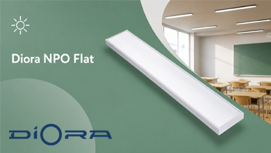 Diora NPO Flat: новое решение для комфортного освещения офисов и школ