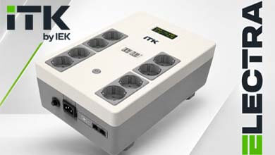 ITK расширяет линейку бытовых ИБП серией ELECTRA ST8