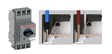 Решение ABB для управления и защиты электродвигателей с новой технологией втычного монтажа