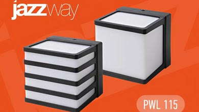 Новые фасадные светильники PWL 115 от JAZZWAY — стиль и универсальность в каждом элементе освещения