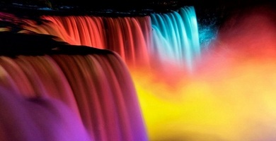 Светодиодное освещение Ниагарского водопада от Philips Lighting