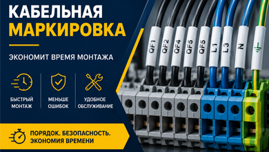 Почему маркировка кабеля экономит время монтажа