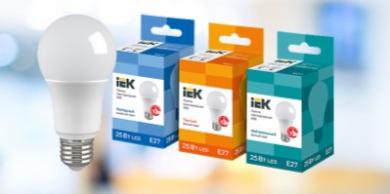 Светодиодные лампы «Груша» А80 от IEK