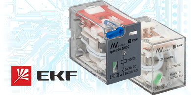 Промежуточные реле постоянного тока на 220 В серии RPA(t) от EKF