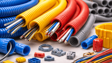 Гофры бывают разные: синие, жёлтые, красные