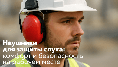 Наушники для защиты слуха: комфорт и безопасность на рабочем месте