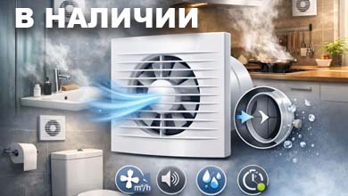 Вытяжной вентилятор для ванной, туалета и кухни — как выбрать лучший вариант