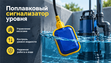 Поплавковый выключатель: принцип работы, виды и применение