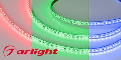 Светодиодная лента A120 от Arlight: роскошь RGB-освещения
