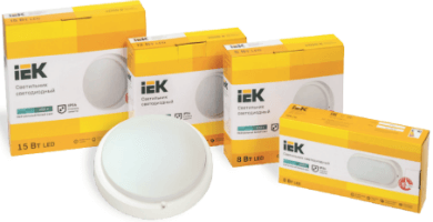 Обновление ассортимента светильников ДПО 4001-4200D IEK